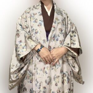 Japanese silk Haori jacket